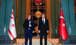 Cevdet Yılmaz KKTC Başbakanı Üstel ile bir araya geldi
