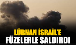 Lübnan İsrail'e füzelerle saldırı düzenledi