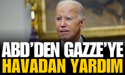 Biden'dan açıklama geldi: ABD Gazze'ye havadan insani yardım yapacak!