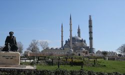 Tarihi Selimiye camii'nin restorasyon çalışmaları sürüyor