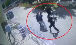 Diyarbakır'da adliye çıkışında bıçaklı saldırı girişimi! güvenlik kamerası görüntüleri ortaya çıktı