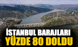 İstanbul barajlarında doluluk oranı yüzde 80'in üzerine çıktı!