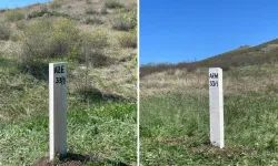 Azerbaycan-Ermenistan sınırında tarihi an: İlk taş dikildi