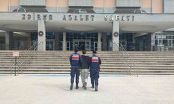 Edirne’de 15 yıl hapis cezasıyla aranan firari yakalandı