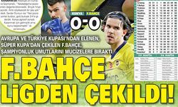 Fenerbahçe ligden çekildi