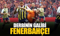 Galatasaray şampiyonluk yolunda Fenerbahçe'ye evinde kaybetti