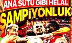 Galatasaray'ın şampiyonluğu için atılan manşetler