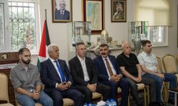 Filistin'in Ankara Büyükelçisi Mustafa'nın eşi için taziye programı düzenlendi
