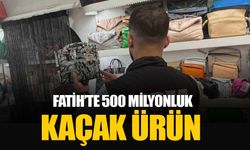 İstanbul Fatih'te dev kaçakçılık operasyonu: 500 milyon liralık ürün yakalandı