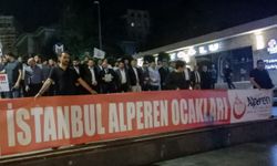 Alperen Ocakları polis memuru Şeyda Yılmaz'ın şehit edilmesini protesto etti