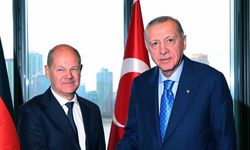 Erdoğan Almanya Başbakanı Scholz’u kabul etti