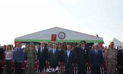 Şehitler için yapılan anıt törenle açıldı