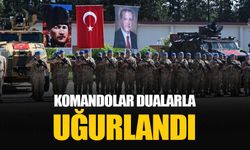 Osmaniye’de komandolar ’Barış Gücü’ çerçevesinde dualarla Suriye’ye uğurlandı