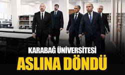 Karabağ Üniversitesi aslına döndü: Azerbaycan lideri Aliyev açılışı yaptı