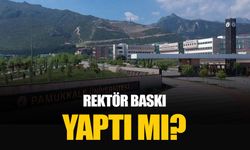 Pamukkale Üniversitesi (PAÜ) Rektörlüğünde mobbing ve istifa baskısı yapıldığı iddia edildi