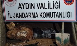 Didim’deki kaçak kazıya jandarma suçüstü yaptı