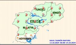 Meteorolojiden Elazığ'a yağış uyarısı