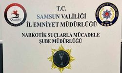 Samsun'da uyuşturucu operasyonu: 1 gözaltı