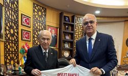 Devlet Bahçeli TVF Başkanı Üstündağ'ı kabul etti