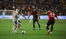 Gaziantep ile Beşiktaş beraberlikle yetindi: 1-1