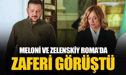 Meloni ve Zelenskiy Roma'da Kiev'in hazırladığı Ukrayna'nın "Zafer Planı"nı görüştü