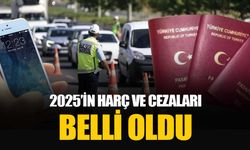 2025 yılında ehliyet, pasaport harcı, trafik cezaları ve IMEI kayıt ücreti ne kadar oldu?