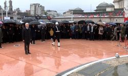 Taksim Meydanı’nda Atatürk'ü anma töreni gerçekleştirildi