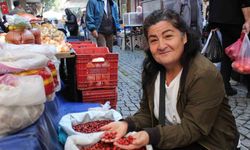 Zahmetle toplanan kuşburnu tezgahlarda yerini aldı