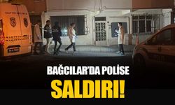 Bağcılar'da polis aracına EYP ve molotofkokteyli atıldı