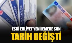 Eski tip ehliyetler için süre uzatıldı son tarih: 31 Temmuz 2025