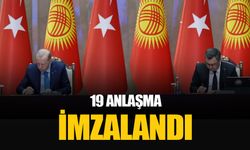 Türkiye ile Kırgızistan arasında 19 anlaşmaya imza atıldı