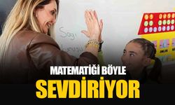 Öğrencilere matematiği sevdiren Pınar öğretmen