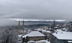 Adana'nın Aladağ ilçesinde kar yağışı etkili oldu