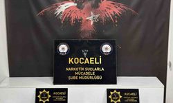 Kocaeli’de 1 kilo 824 gram uyuşturucu yakalandı