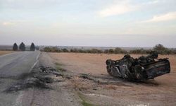 Terör örgütü PKK/YPG’den kurtarılan Münbiç’te çatışmanın izleri görüntülendi