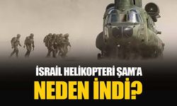 İsrail'e ait helikopterin Şam'daki bir askeri tesise indiği iddia edildi