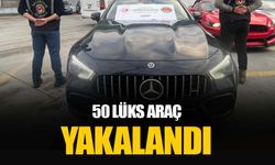 50 lüks araç yakalandı: 11 şehirde operasyonlar yapıldı