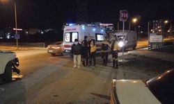 Edirne’deki trafik kazasında 2 kişi yaralandı