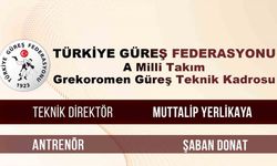 Grekoromen güreşte A Milli Takım teknik kadrosu açıklandı