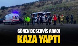 Balıkesir Gönen’de servis aracı kaza yaptı: Çok sayıda yaralı var