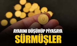 Diyarbakır'da altın dolandırıcılığı: Ayarını düşürüp piyasaya sürmüşler