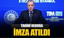 Erdoğan, ihracat rakamlarında Cumhuriyet tarihinin rekoruna imza atıldığını belirtti