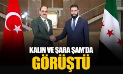 MİT Başkanı İbrahim Kalın, Ahmet Şara ile Şam'da görüştü