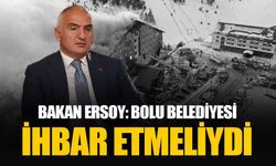 Bakan Ersoy: İtfaiye raporunu Bolu Belediyesi verir