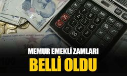 Emekli ve memur maaşının Ocak 2025 zamları açıklandı