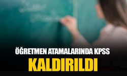 Öğretmen atamalarında yeni dönem: KPSS şartı kaldırıldı AGS dikkate alınacak