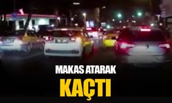 İstanbul Kadıköy’de polisten trafikte makas atarak kaçtı