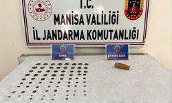 Salihli'de tarihi eser niteliğinde 76 sikke ele geçirildi