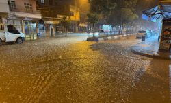 Siirt'te etkili olan şiddetli yağış su baskınlarına neden oldu