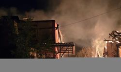 Tokat Reşadiye'de çıkan yangında 3 ev kullanılamaz hale geldi